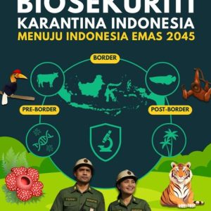 RANCANG BANGUN BIOSEKURITI  KARANTINA INDONESIA MENUJU INDONESIA EMAS 2045